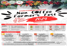 ประกาศจังหวัดน่าน เรื่อง การประกวดสุดยอดเมล็ดกาแฟ ในงาน Nan Coffee Farmer’s Fest 2024