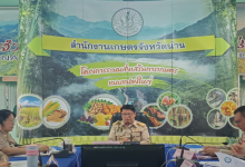 เกษตรจังหวัดน่าน ประชุมสำนักงานเกษตรจังหวัดน่าน ประจำเดือนเมษายน ครั้งที่ 4/2568  