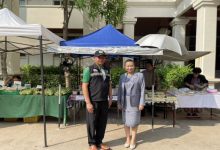 เกษตรจังหวัดน่าน ลงพื้นที่ติดตามการดำเนินงานโครงการตลาดเกษตรกร