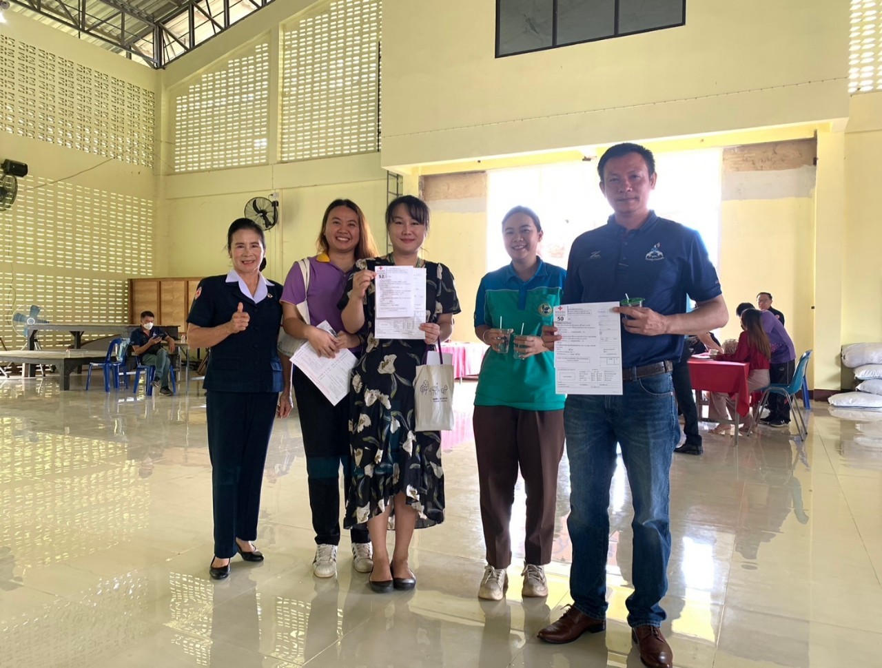 สำนักงานเกษตรอำเภอทุ่งช้าง ร่วมกิจกรรมบริจาคโลหิต “ให้โลหิต ให้ชีวิต” สภากาชาดไทย