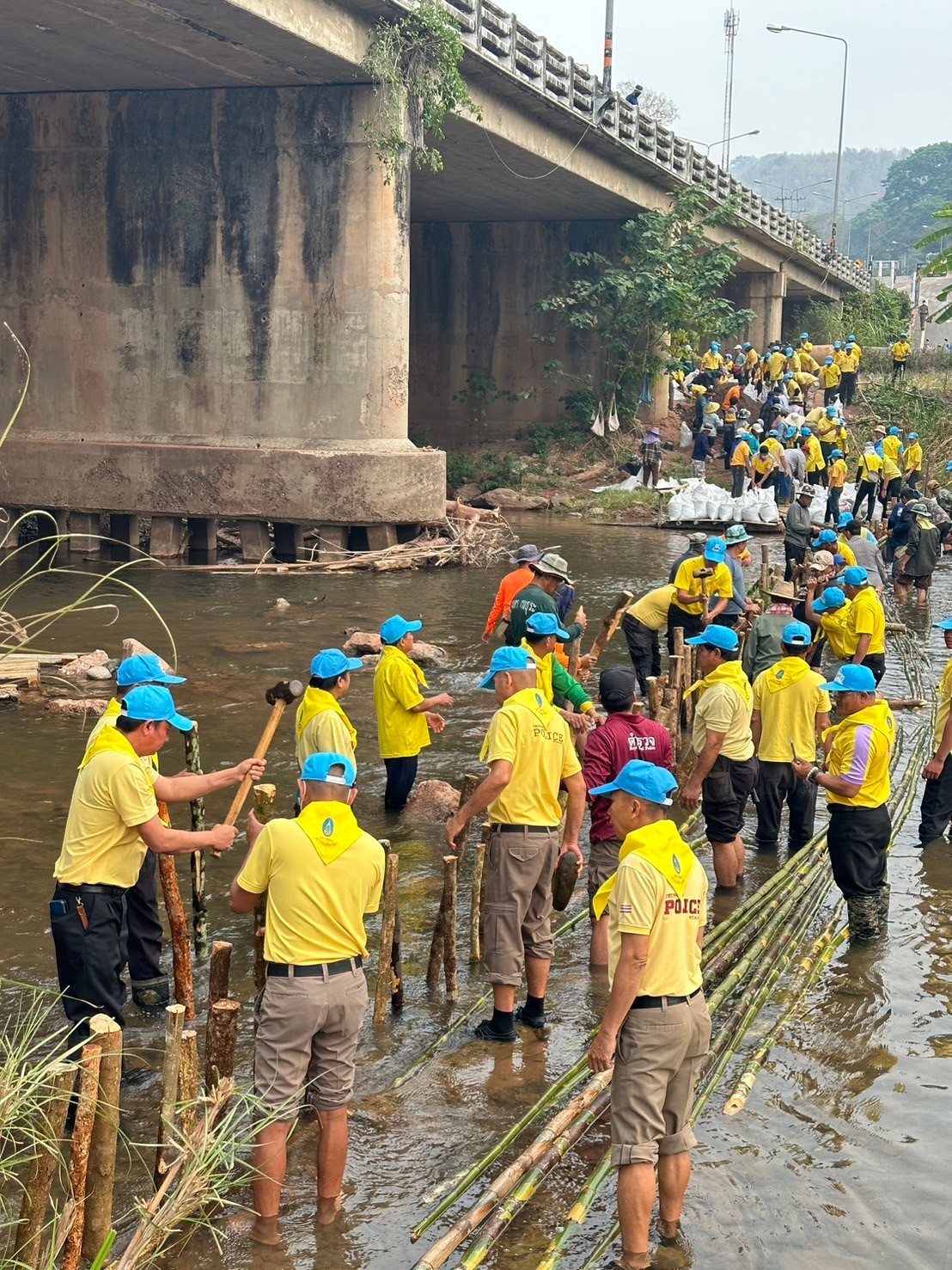 เกษตรอำเภอทุ่งช้าง ร่วมกิจกรรม “จิตอาสาต้านภัยแล้ง” ปี 2567