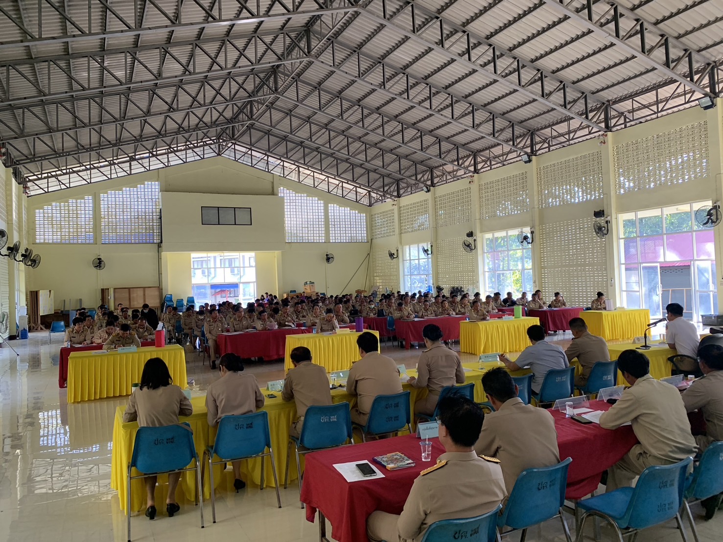 เกษตรอำเภอทุ่งช้าง ร่วมประชุมอำเภอทุ่งช้าง ประจำเดือนธันวาคม 2567