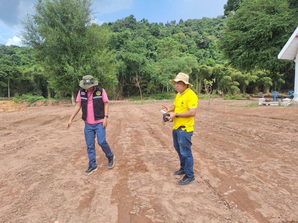 สำนักงานเกษตรอำเภอทุ่งช้าง ร่วมกับ สถานีพัฒนาที่ดินน่าน ลงพื้นที่สำรวจแปลงปลูกพืชผัก “โครงการส่งเสริมการสร้างความมั่นคงทางอาหาร ภายใต้วิถีเศรษฐกิจพอเพียง”